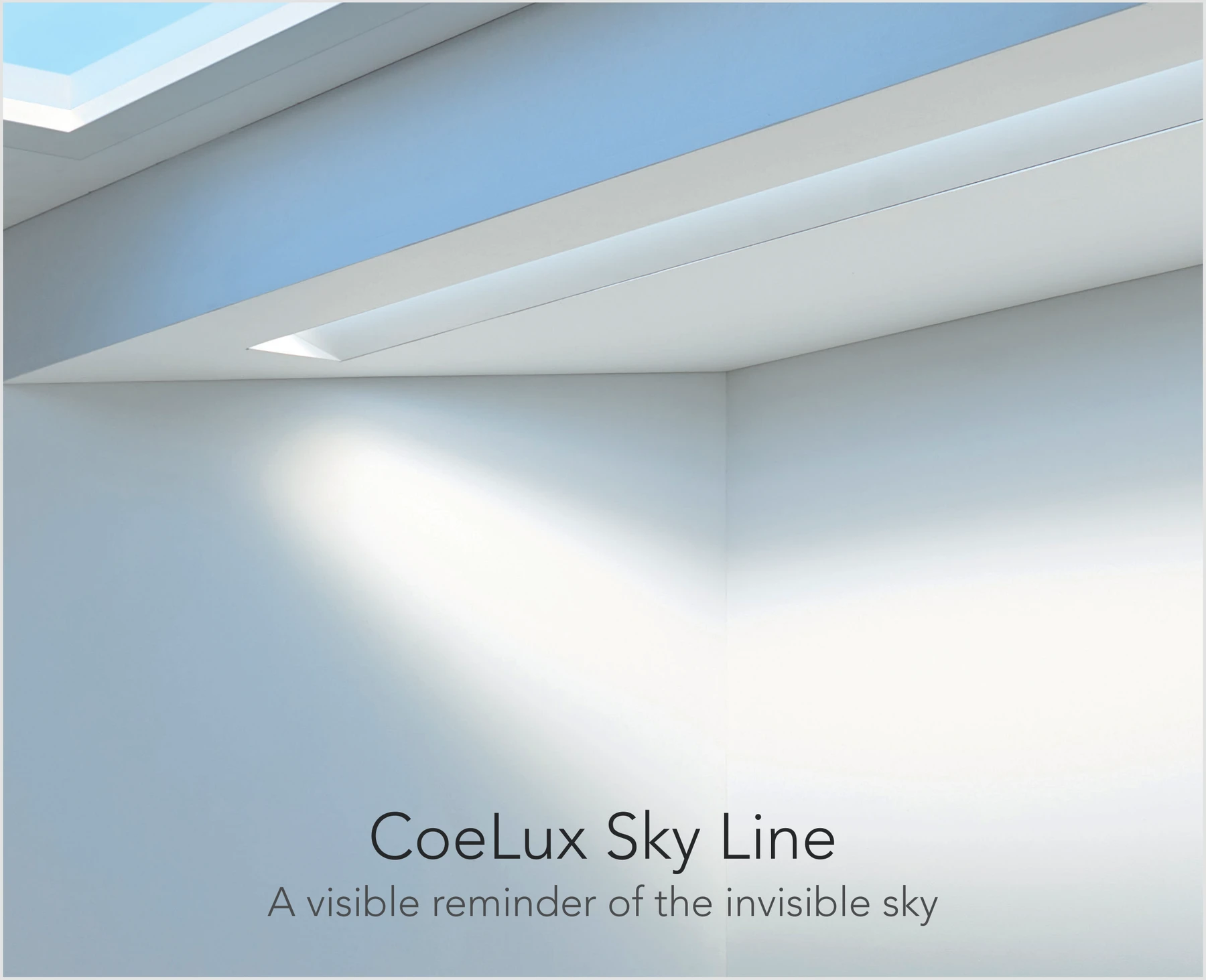 CoeLux Sky Line: A visible reminder of the invisible sky