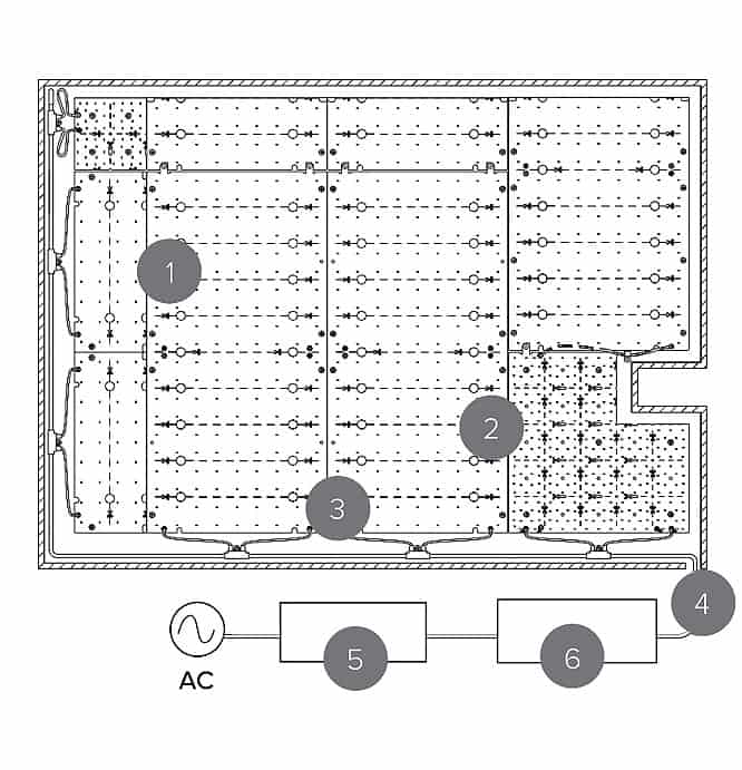 Cooledge TILE system diagram
